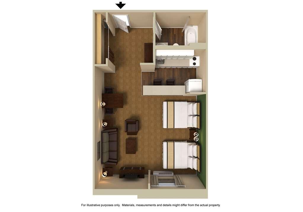 Extended Stay America Select Suites - Memphis - Cordova Cameră foto